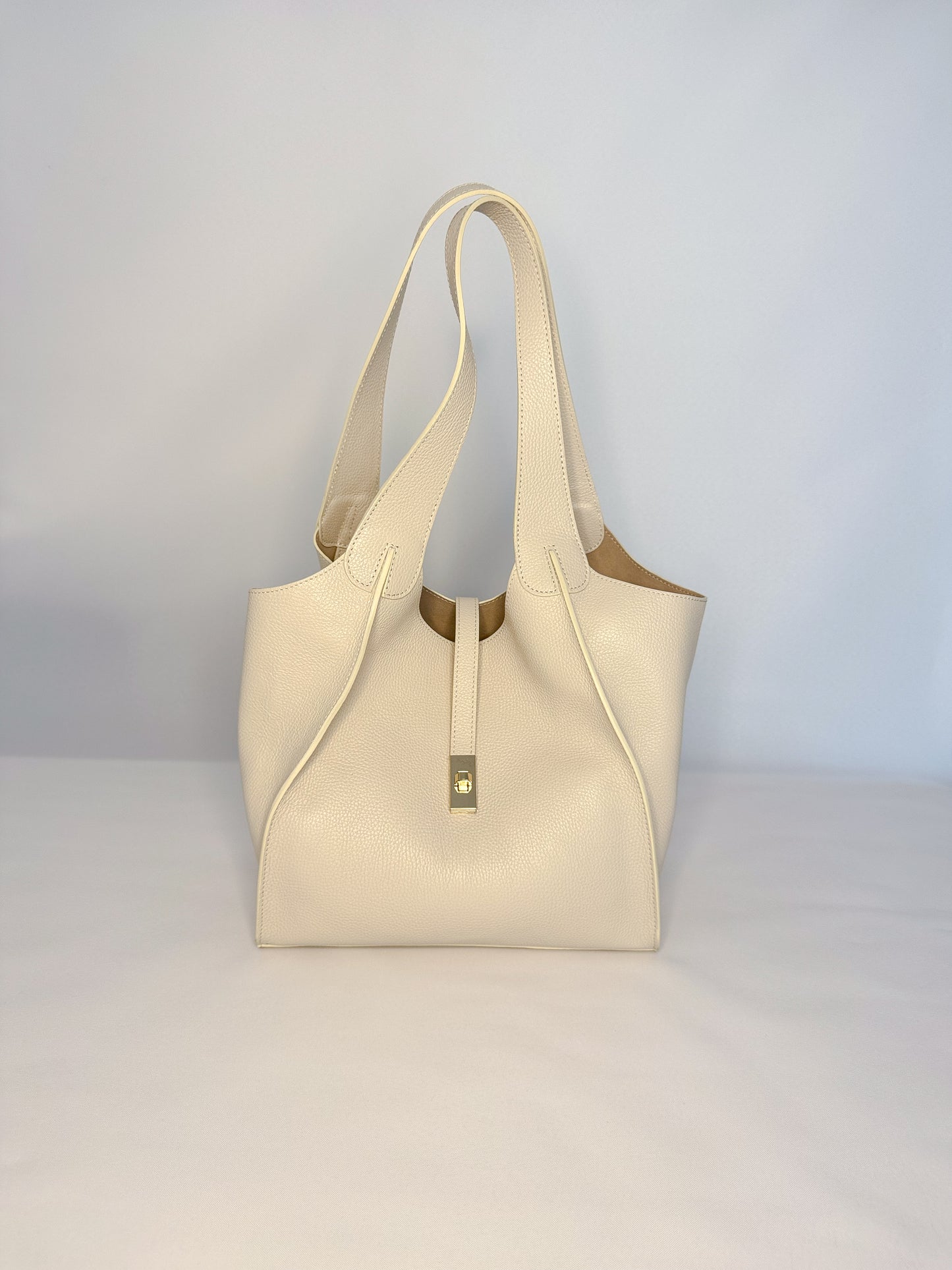 Elara Handbag - Beige