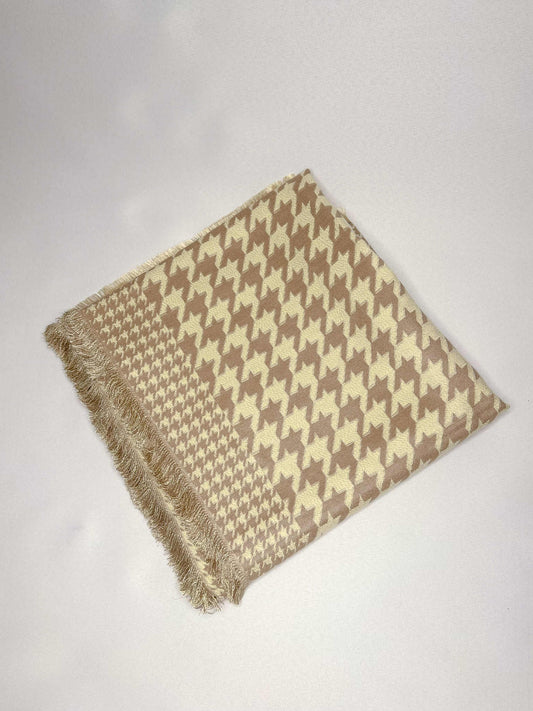 Winter scarve with ornaments