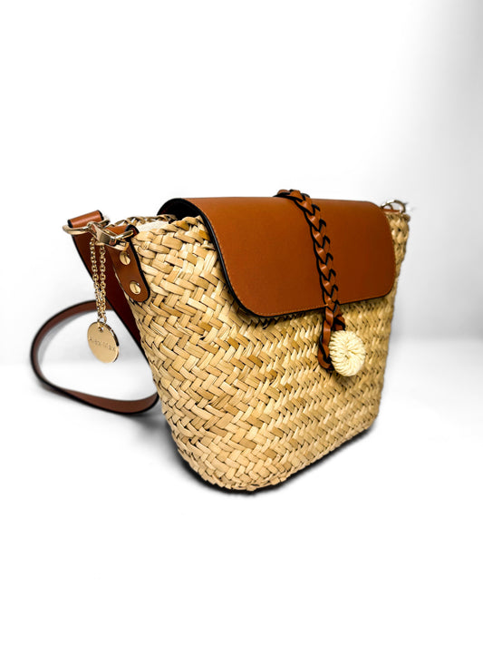 Alora Crossbody Bag - Brown