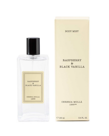 CERERIA MOLLA Body Mist „Raspberry & Black Vanilla“ 100 ml