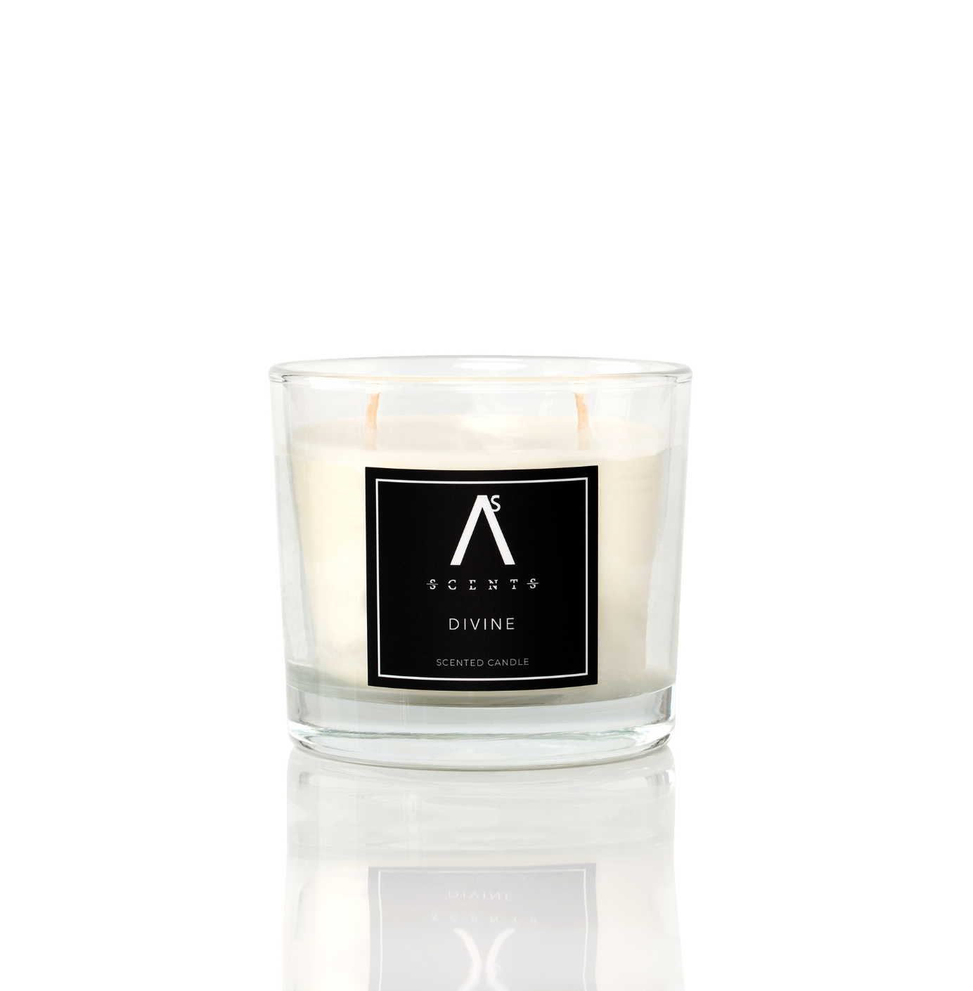 AS SCENTS Scented Candle ''Divine'' 250g.